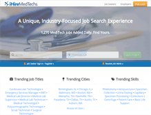 Tablet Screenshot of ihiremedtechs.com